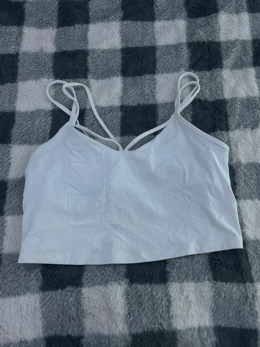 Lululemon White Ribbed Tank Top - photo 4