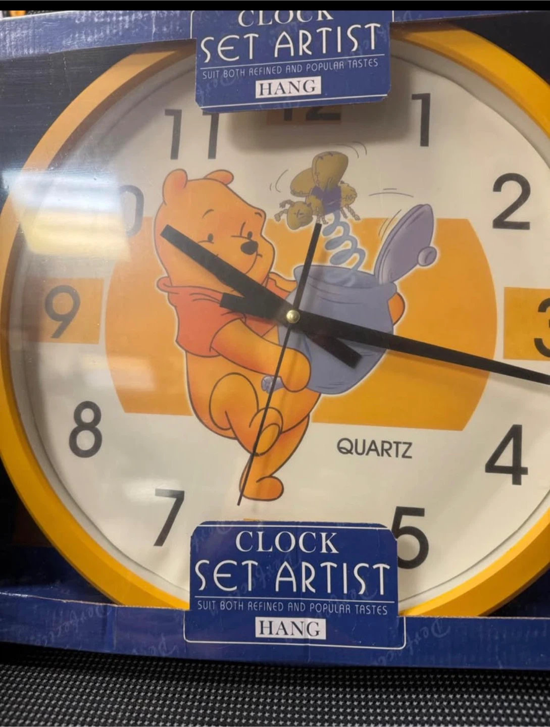 Winnie the Pooh Quartz Wall Clock by Set Artist