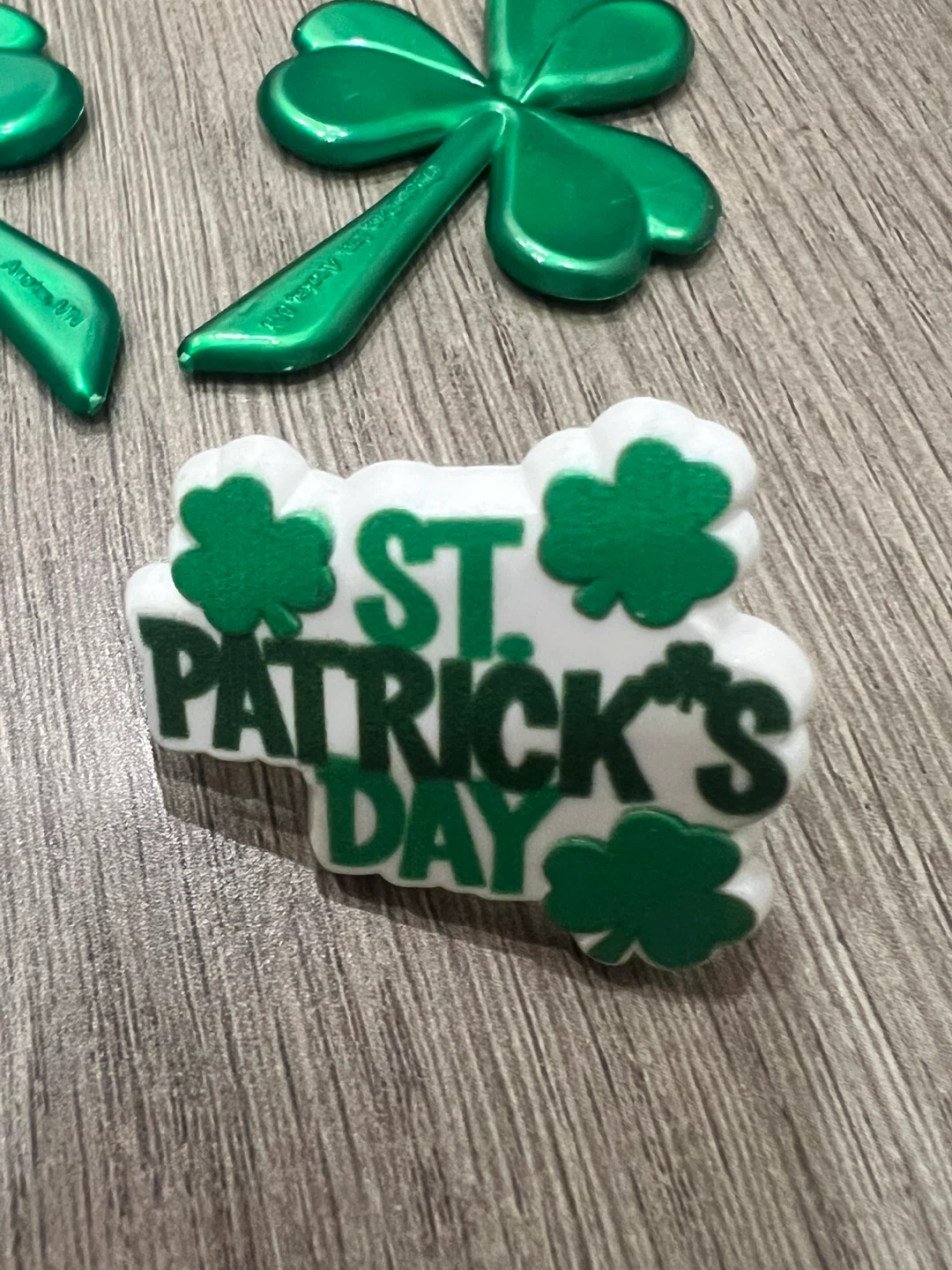 St. Patrick's Day Shamrock Decorations (Set of 6) - photo 2