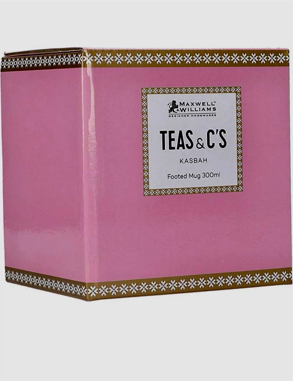 Maxwell Williams Teas & C's Kasbah Footed Mug 300ml Pink - photo 2