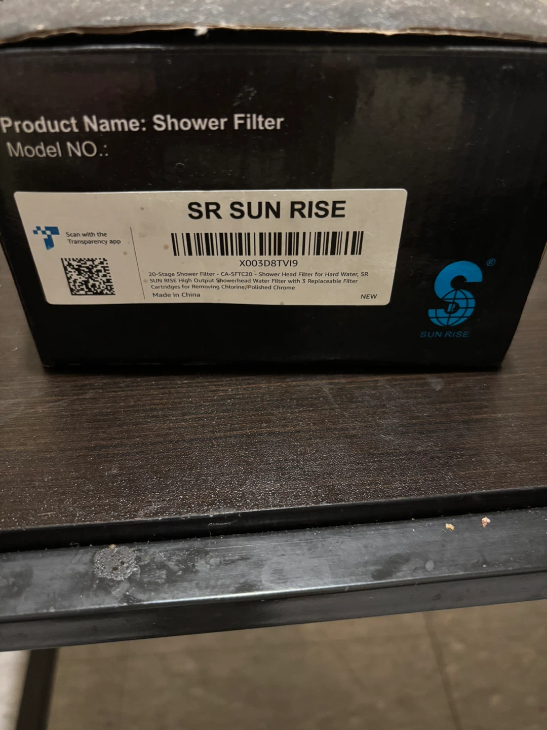 SR SUN RISE Shower Filter