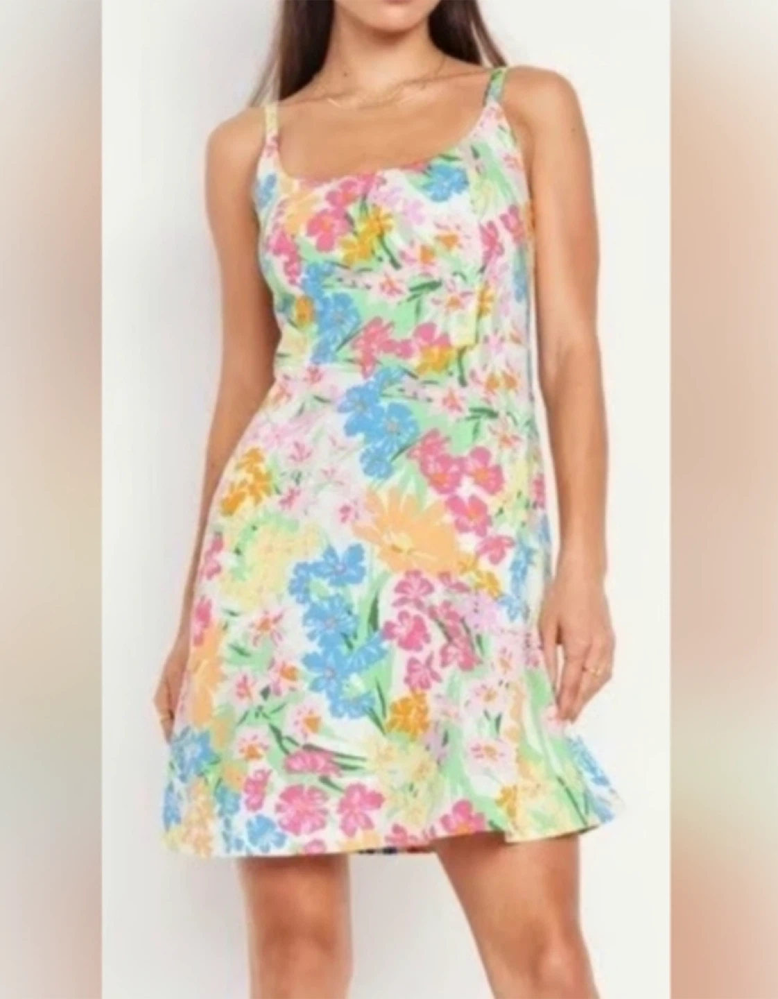Fit & Flare Cami Mini Dress - photo 2