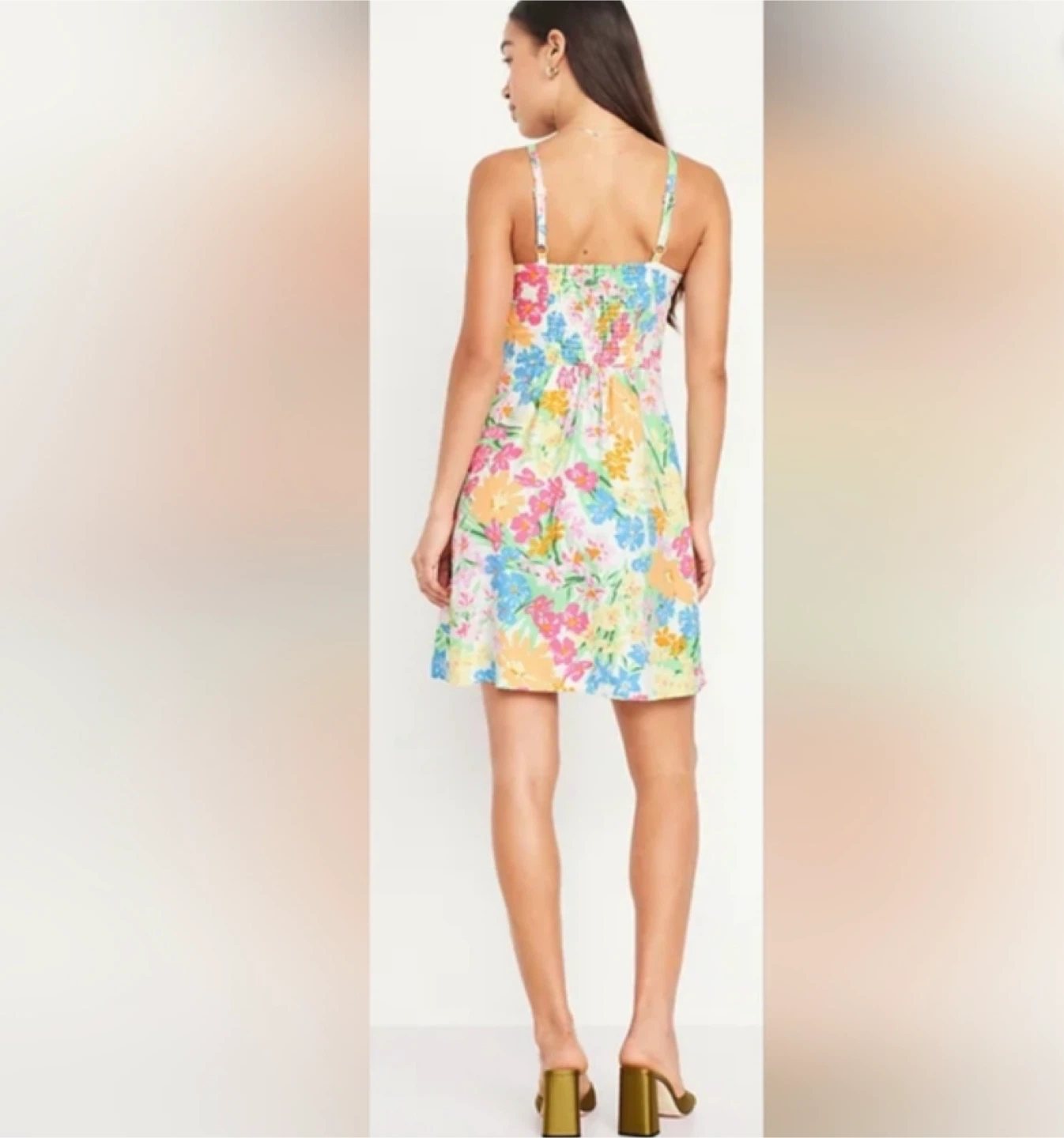 Fit & Flare Cami Mini Dress - photo 3