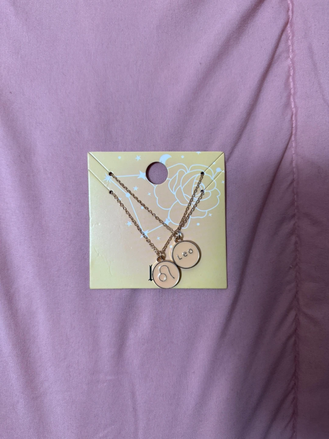 Leo Zodiac Necklace Set