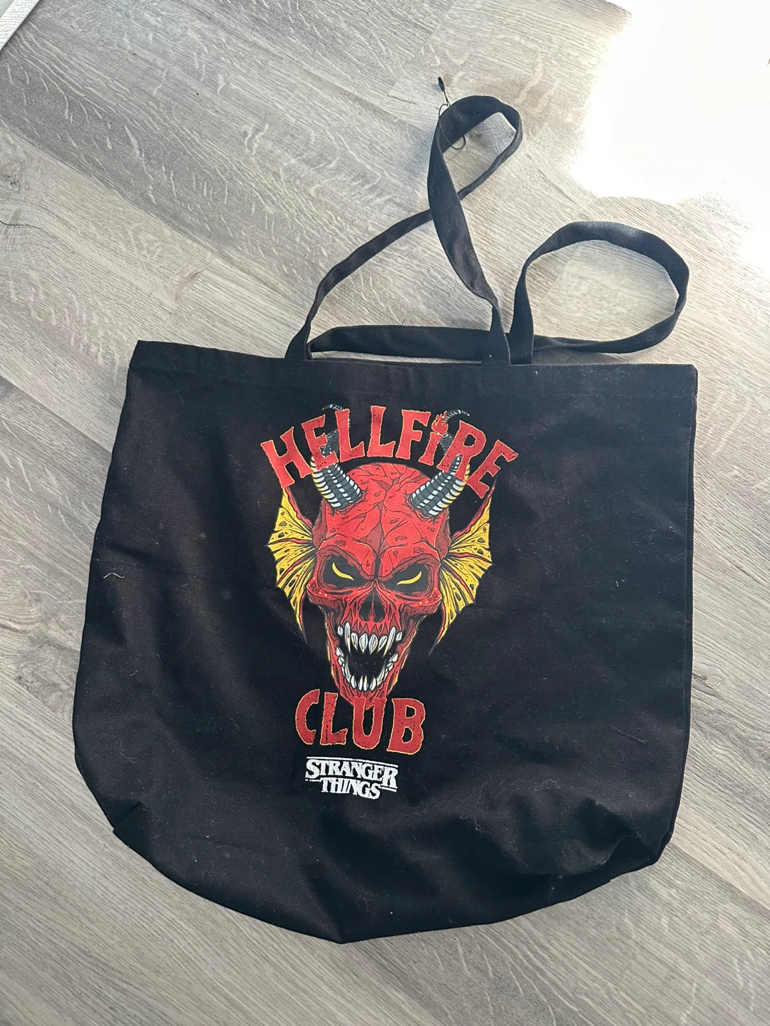 Stranger Things Hellfire Club Tote Bag