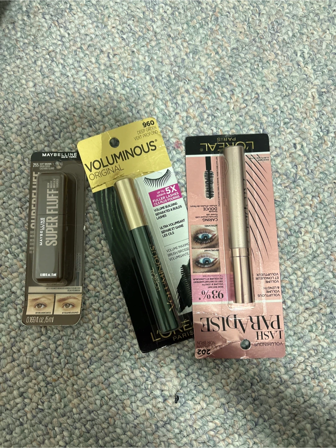 Maybelline & L'Oreal Mascara Bundle