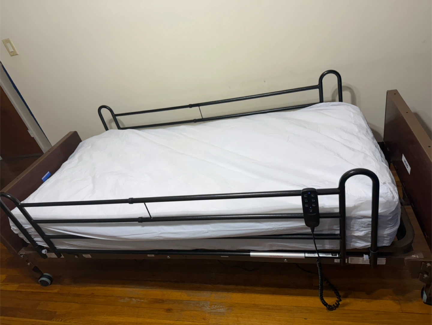 Drive brand Hospital Bed with Mattress and Remote