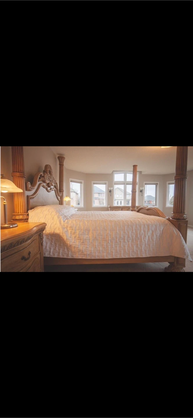 Vintage Wynwood French country Cali king bed frame & day bed! - photo 2