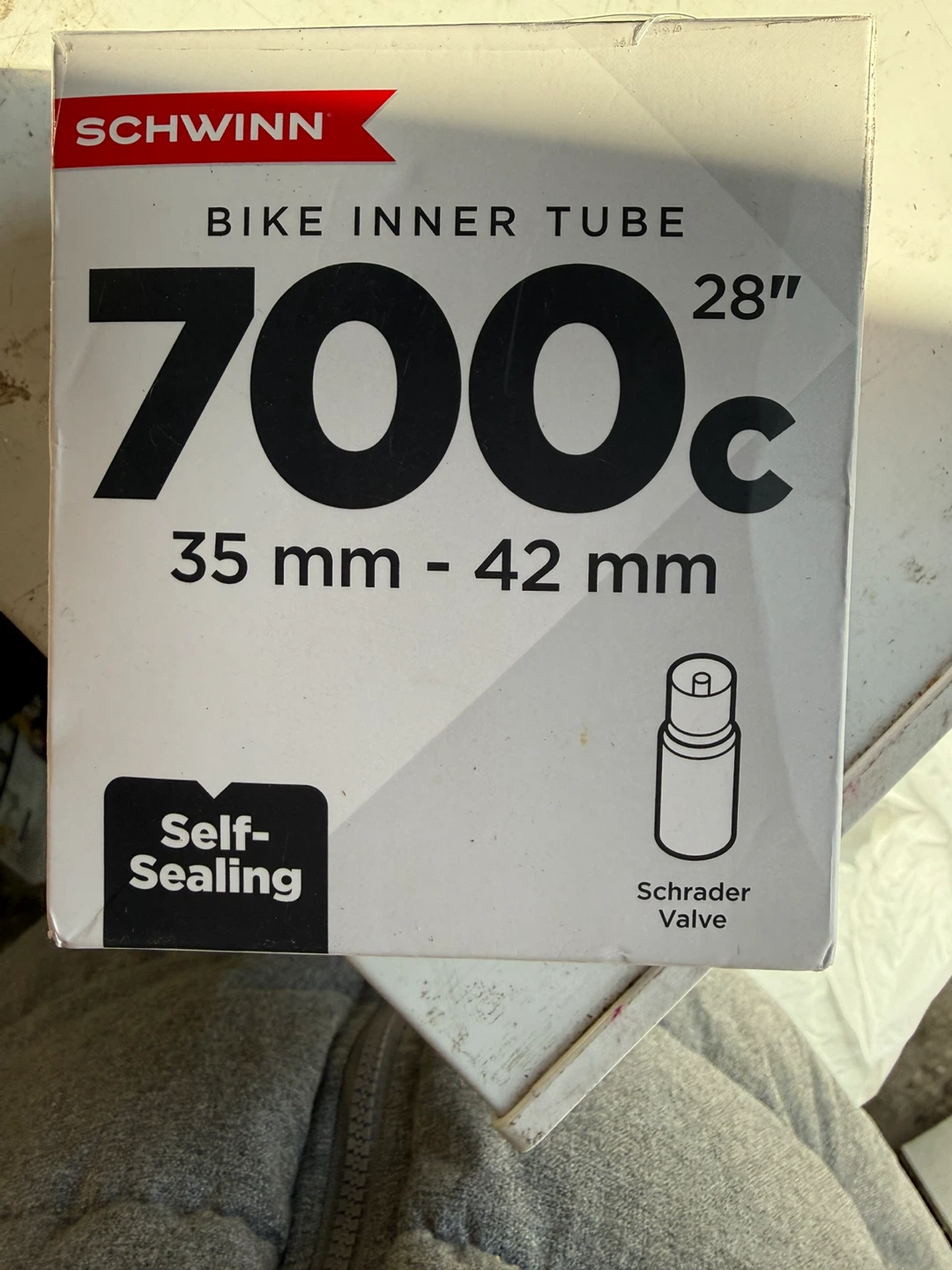 Schwinn 700c Bike Inner Tube - Self-Sealing, 35-42mm