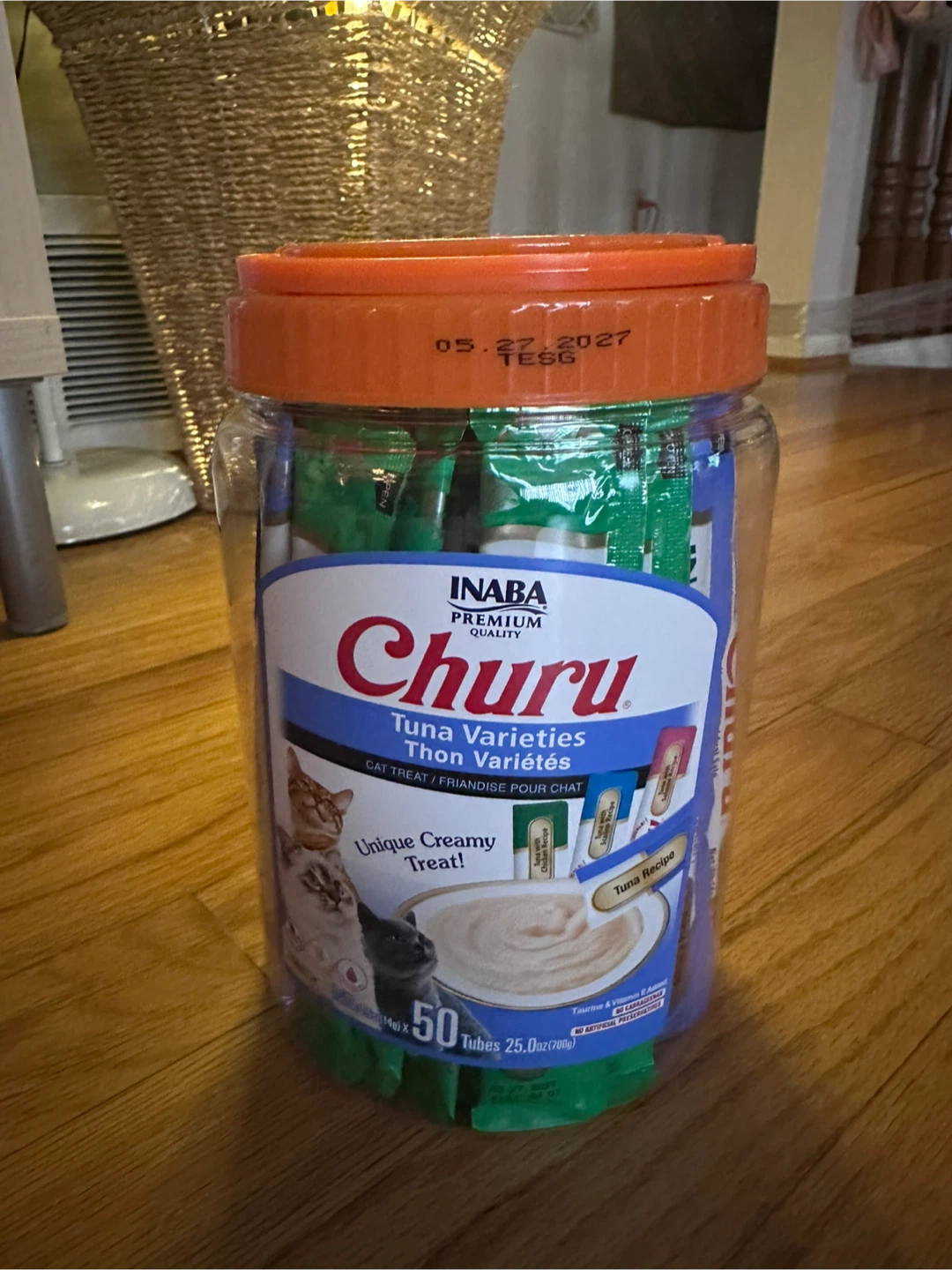 Inaba Churu Tuna Varieties Cat Treats 50 Tubes