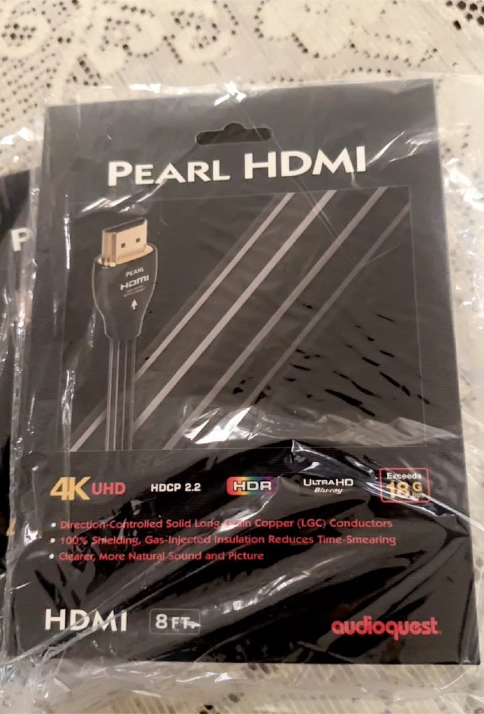 AudioQuest Pearl HDMI Cable - 8FT.