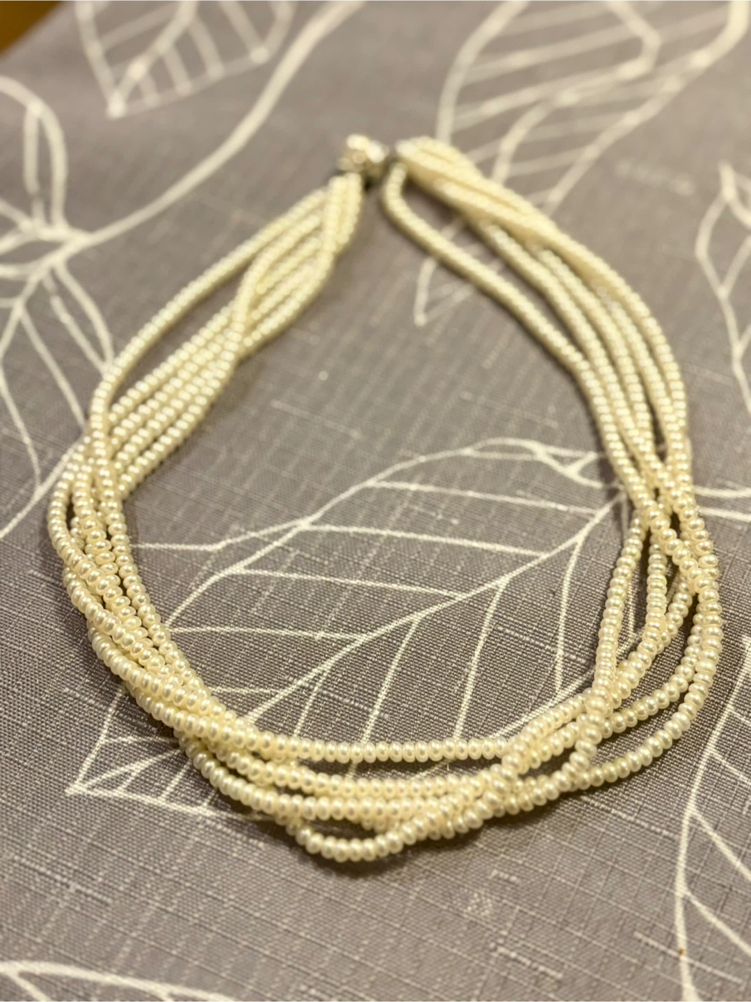 Multi-strand Pearl Necklace