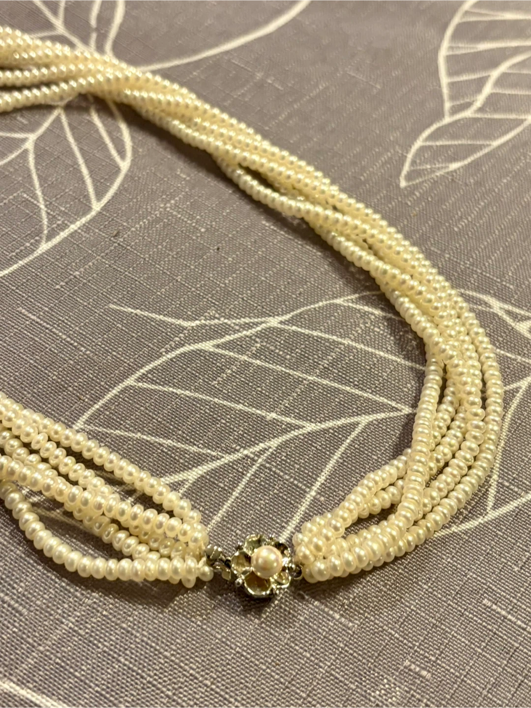 Multi-strand Pearl Necklace - photo 2