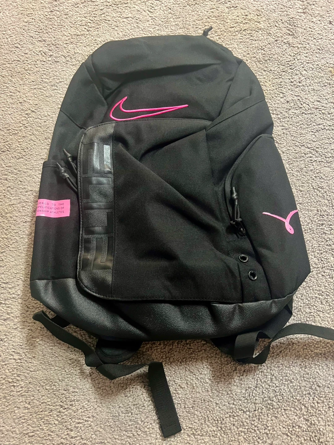 Nike Elite Pro Hoops Backpack Fight breast Cancer