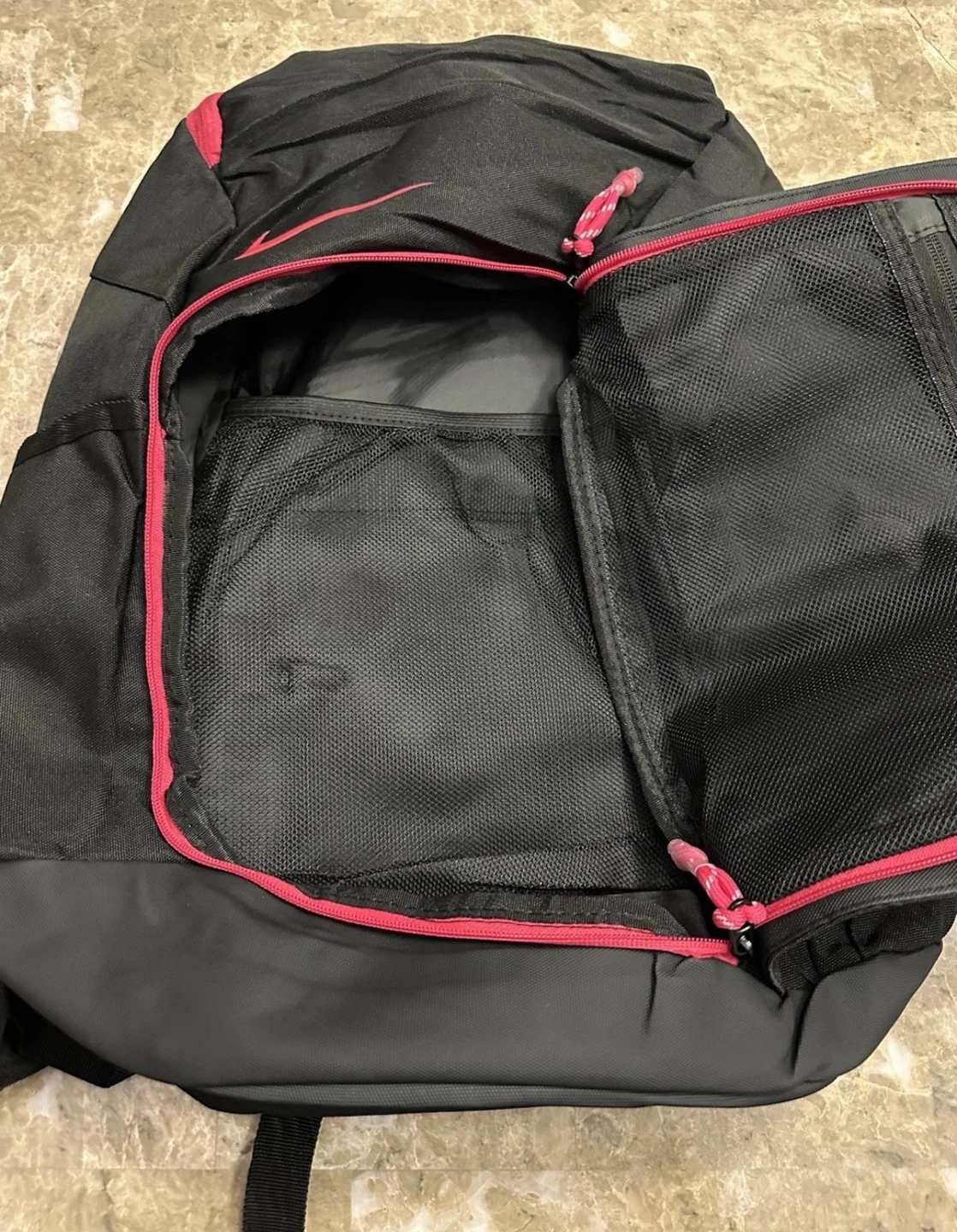 Nike Elite Pro Hoops Backpack Black Pink - photo 2