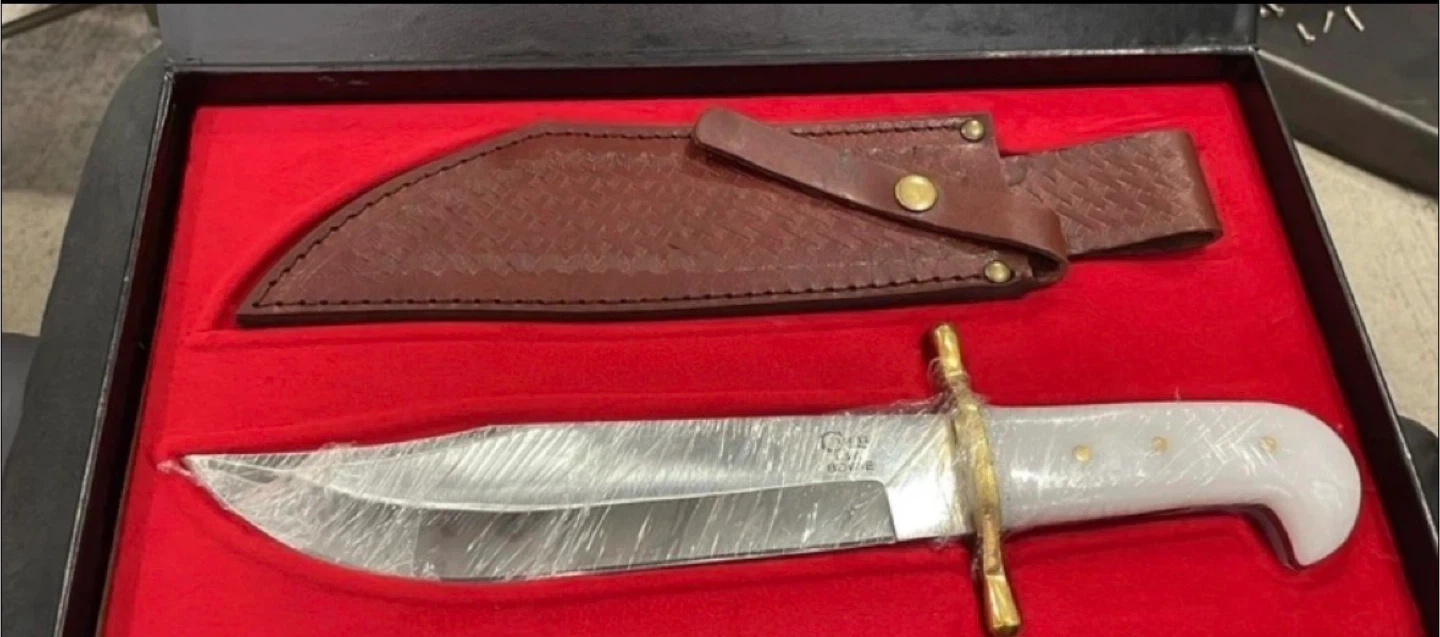 Case XX Bowie Knife with Leather Sheath