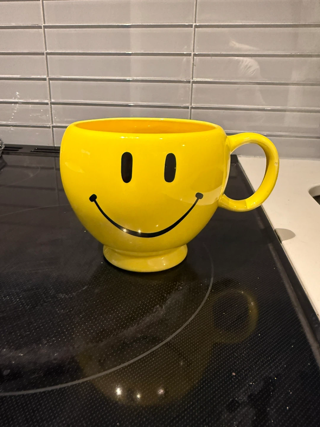 Yellow Smiley Face Mug