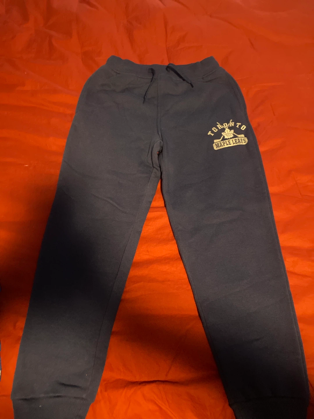 Toronto maple leaf track pants
