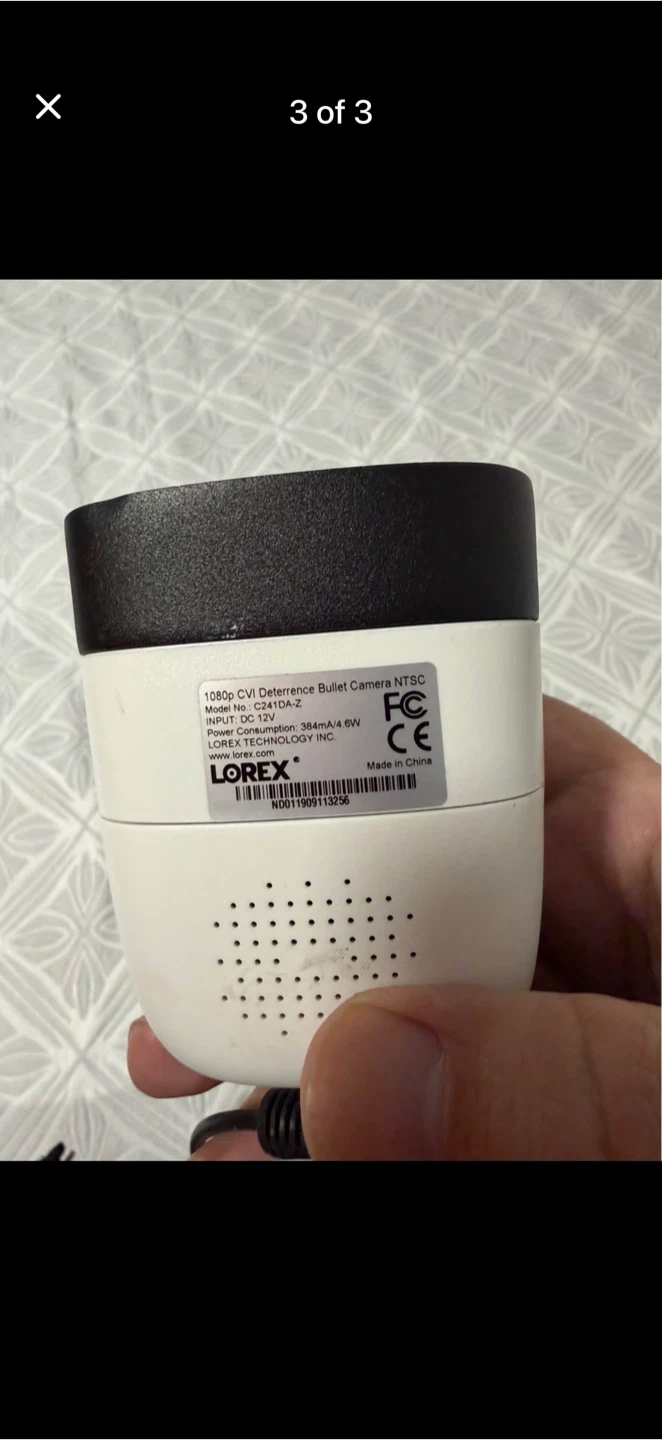 Lorex 1080p CVI Deterrence Bullet Camera NTSC C241DA-Z - photo 2