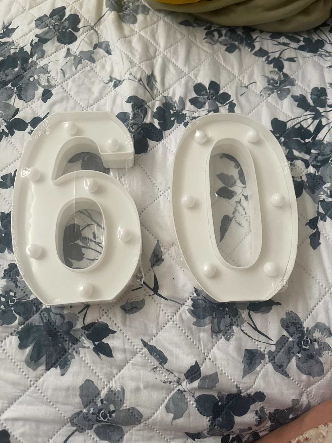 White LED Number Marquee Lights (2, 6, 0) - photo 4