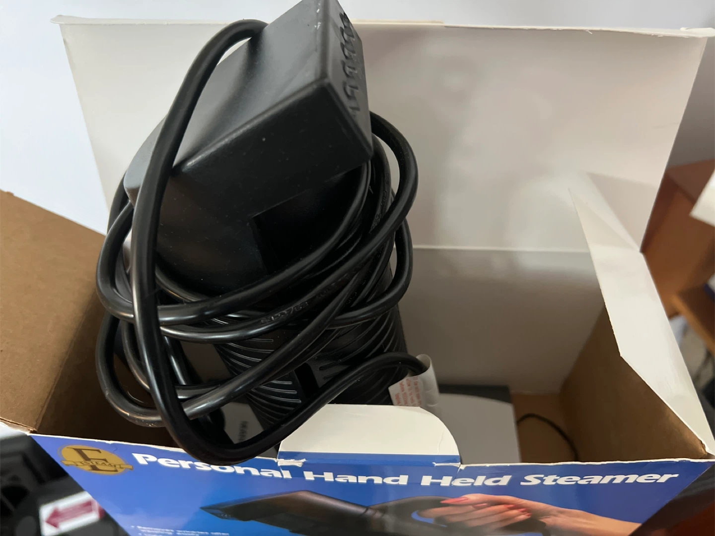 ESTEAM Personal Hand Held Steamer, 120 Volt, Black - photo 3