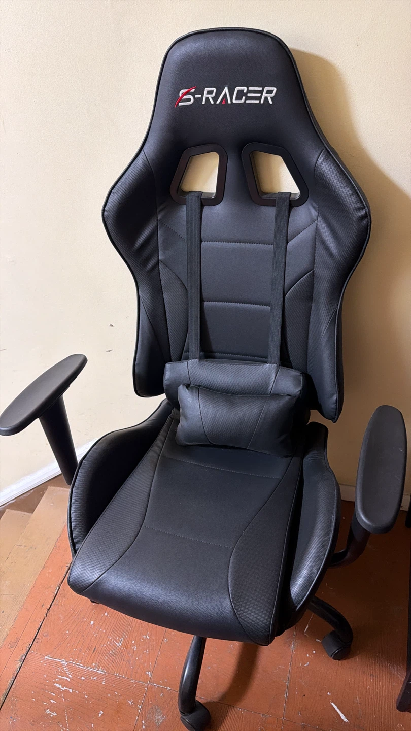 S-Racer Gaming Chair - Black