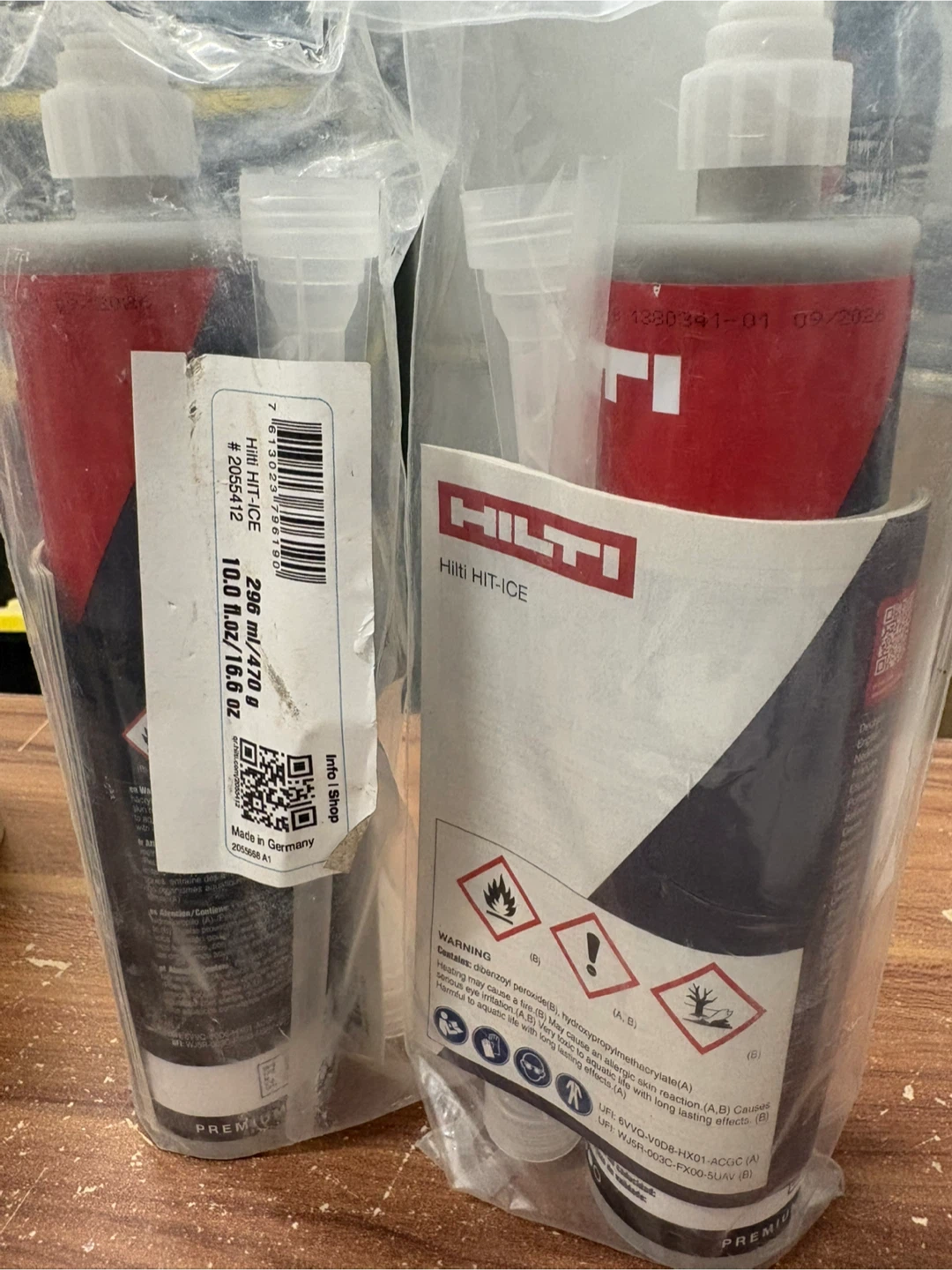 Hilti HIT-ICE Adhesive - 290 ml