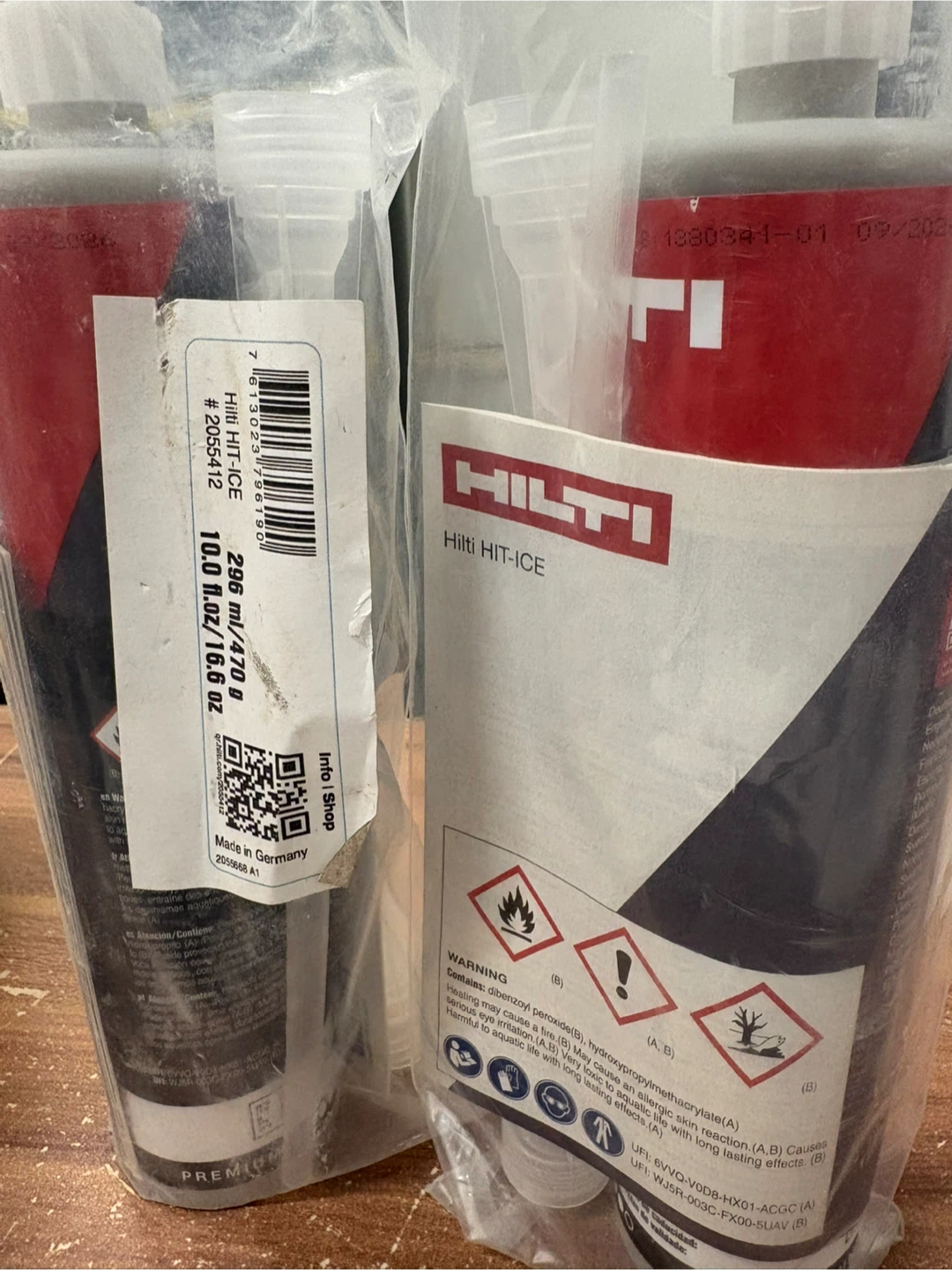 Hilti HIT-ICE Adhesive - 290 ml - photo 2