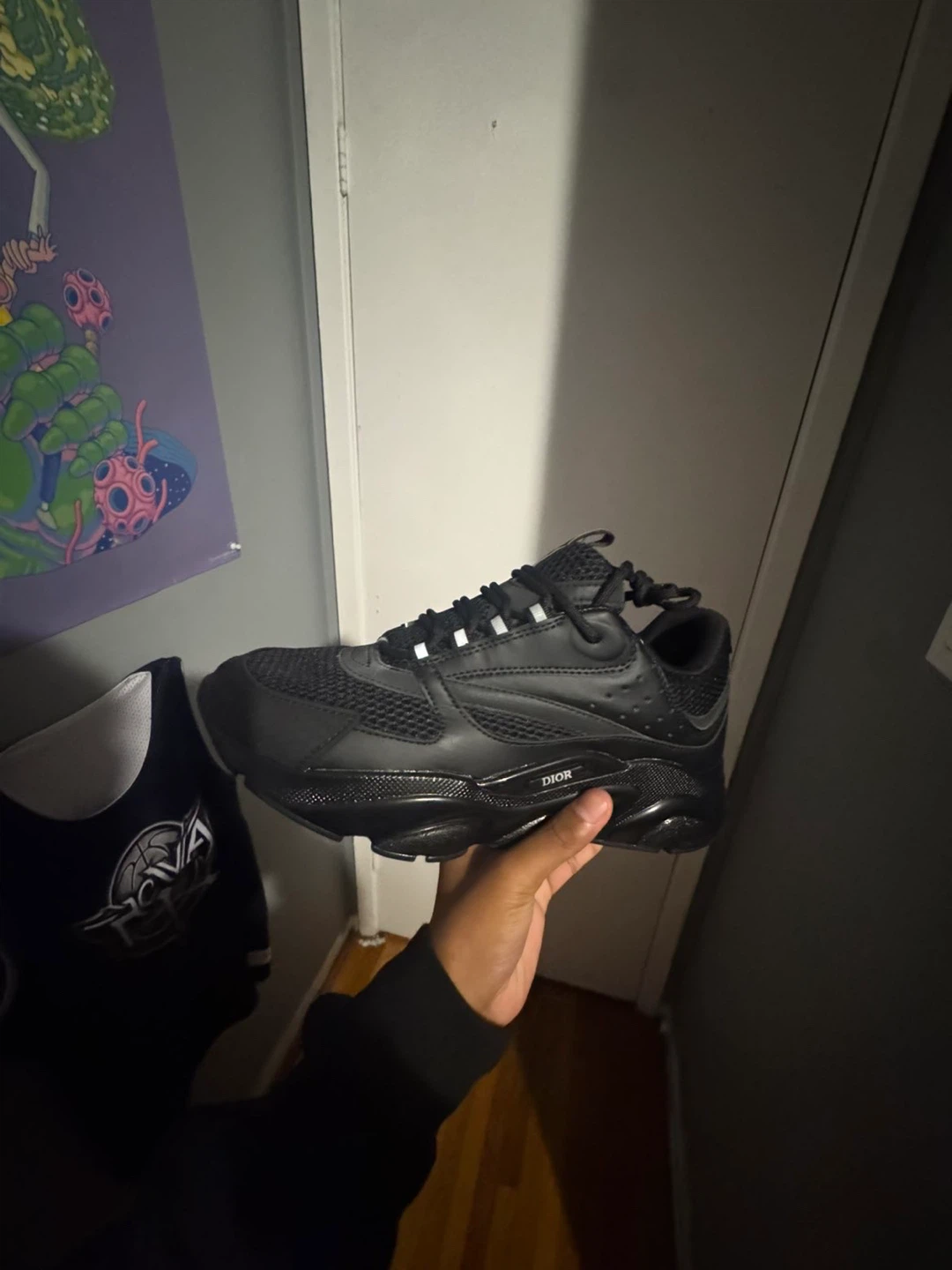 Black Dior B22 Sneakers - photo 5