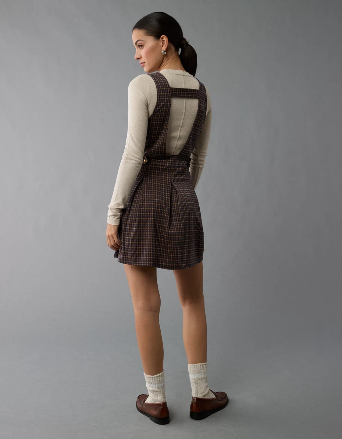 American Eagle Outfitters AE It Knit Pinafore Mini Dress (BNWT) - photo 3