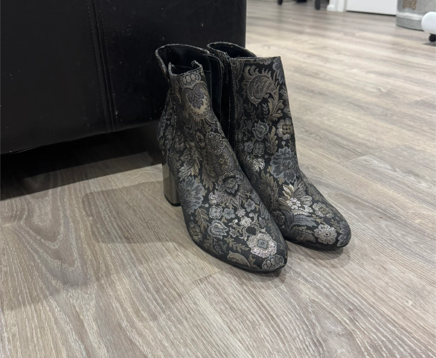 Women's Patterned Ankle Boots - photo 2