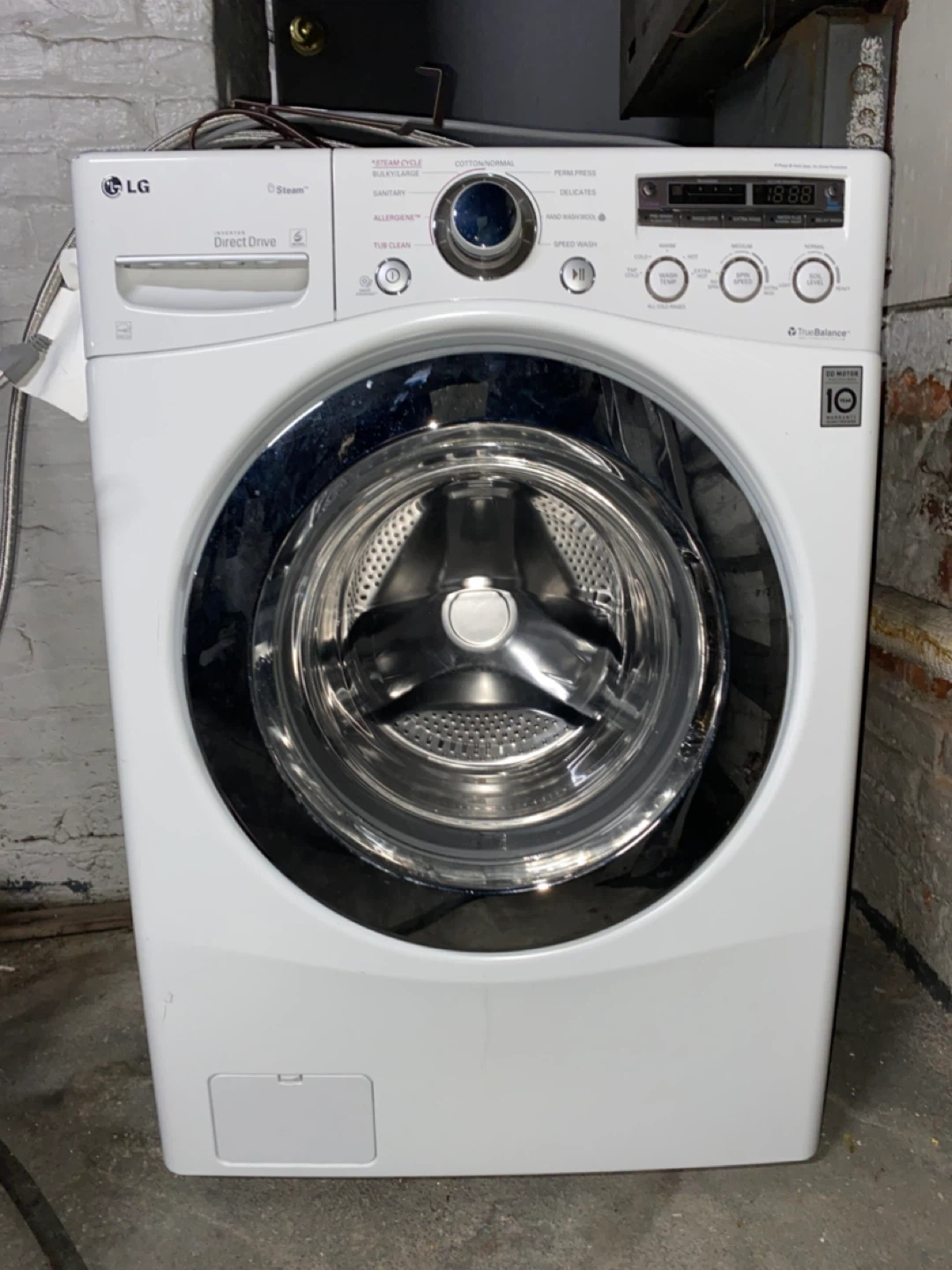 LG Front Load Washer & Electric Dryer – Only 6 Months Used - photo 2