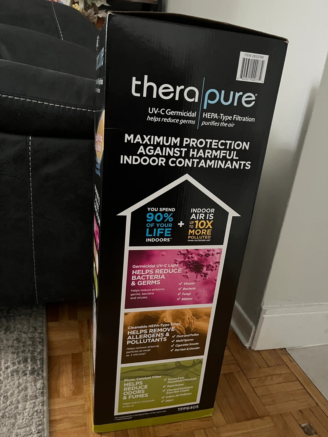 TheraPure UV-C Germicidal Air Purifier - photo 5