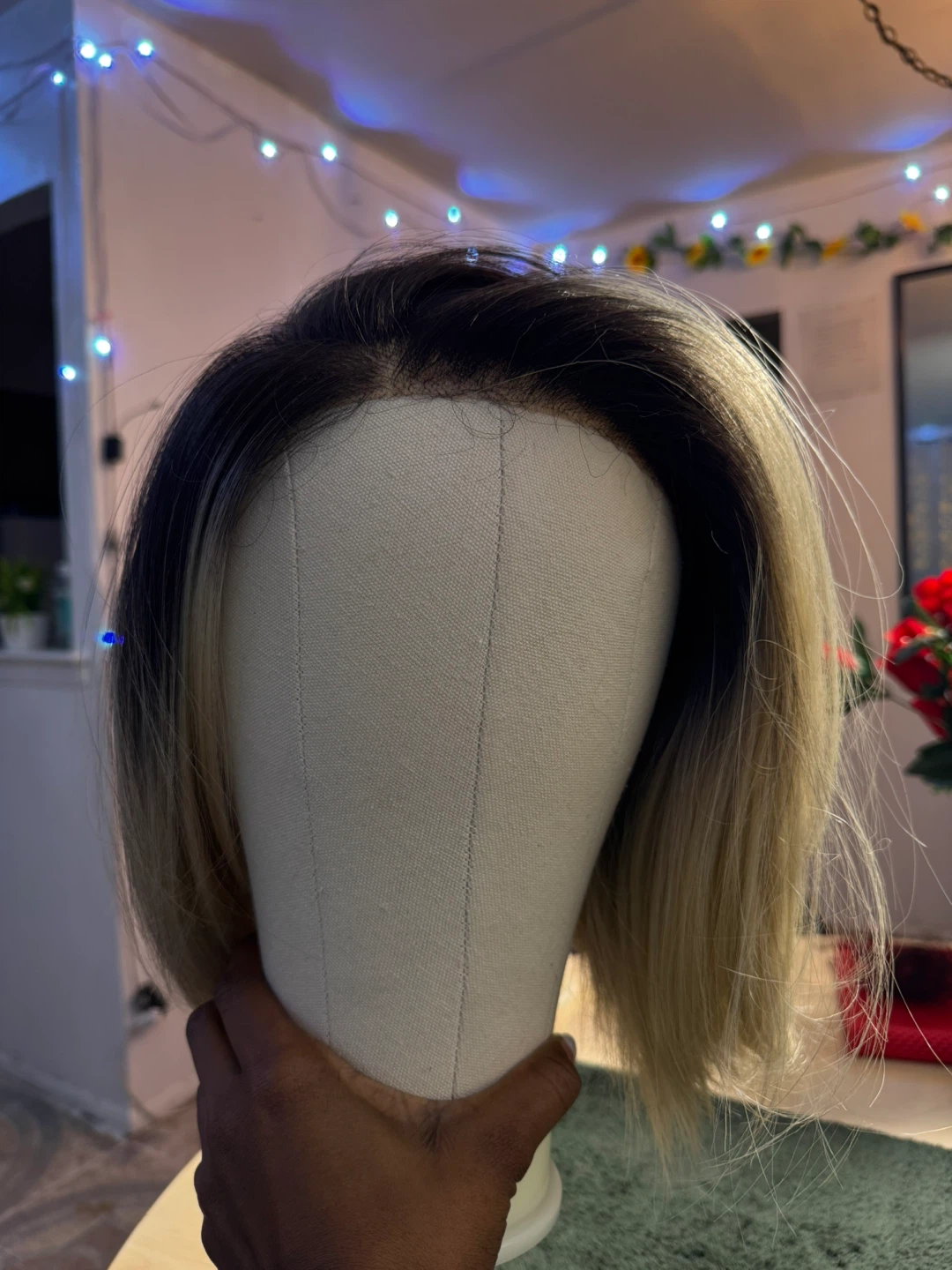 Ombre Blonde Bob Wig - photo 4
