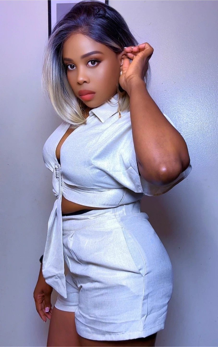 Ombre Blonde Bob Wig - photo 3