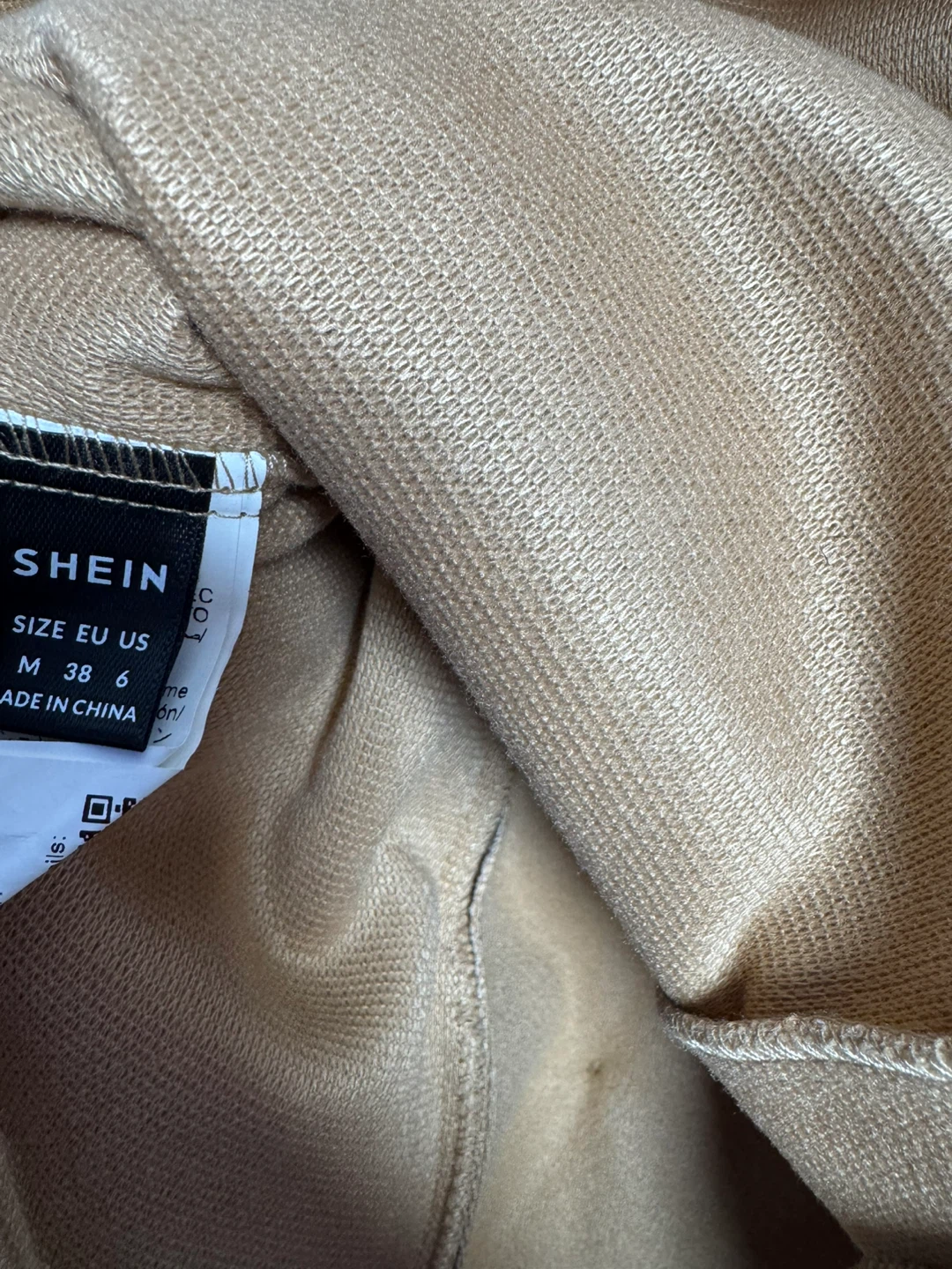 SHEIN Camel Peplum Blazer - photo 3