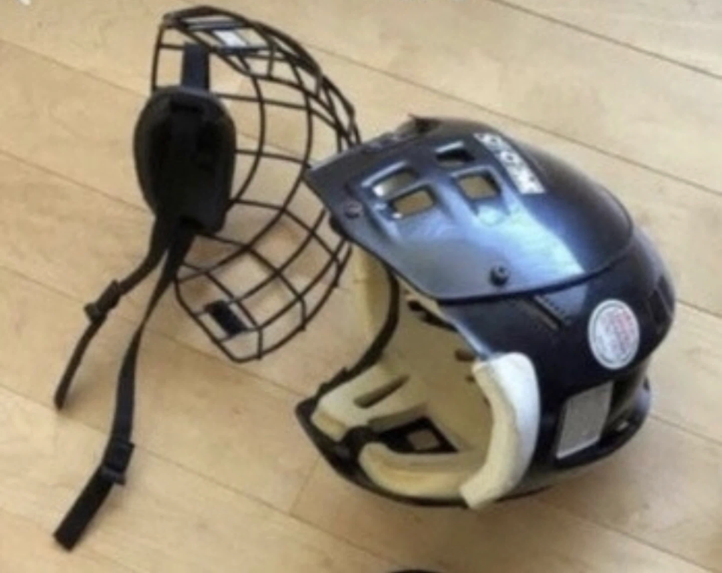 CCM Hockey Helmet with Cage