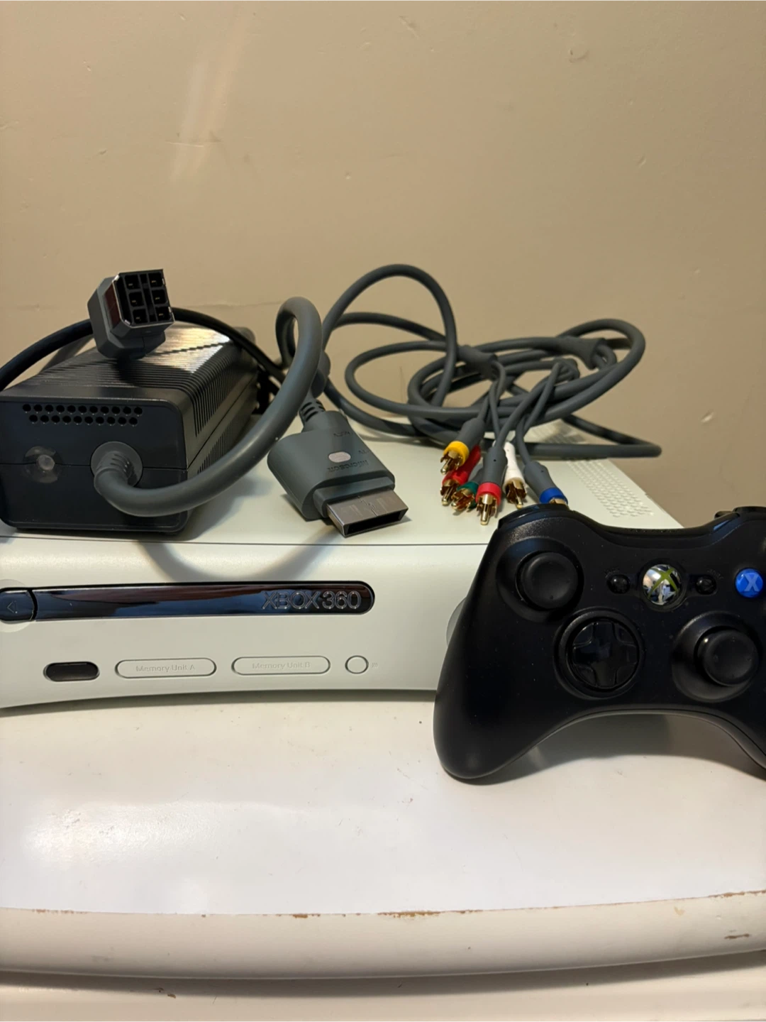 Xbox 360 Console with Controller and Games