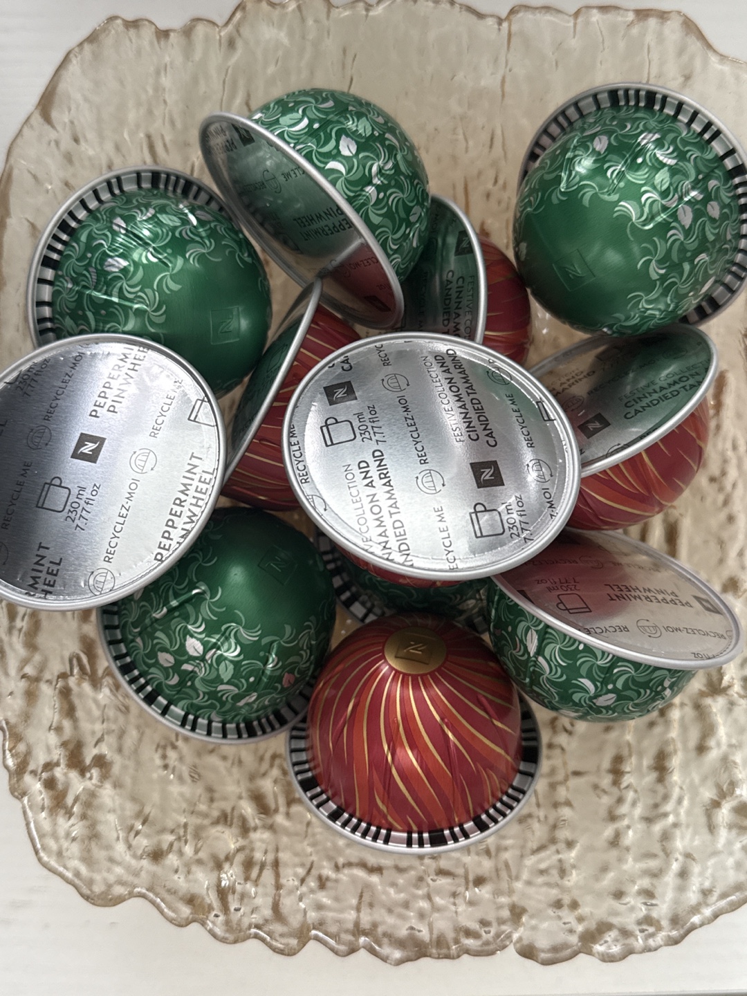 Nespresso Vertuo Pods ( Peppermint and Candied Tamarind)