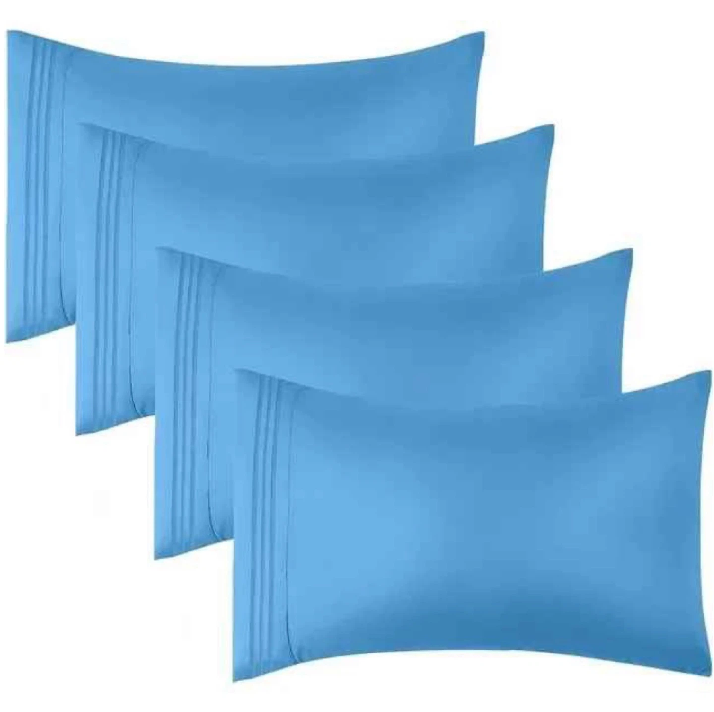Waepic Queen 4 Piece Pillowcase Set - Blue