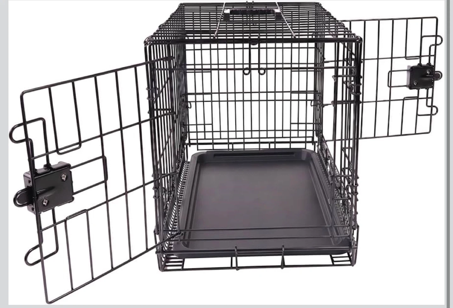 IN BOX Amazon Basics Dog Crate - photo 3