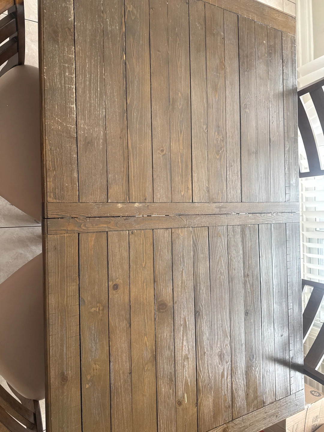 Wooden Dining Table and Chairs Set - photo 2