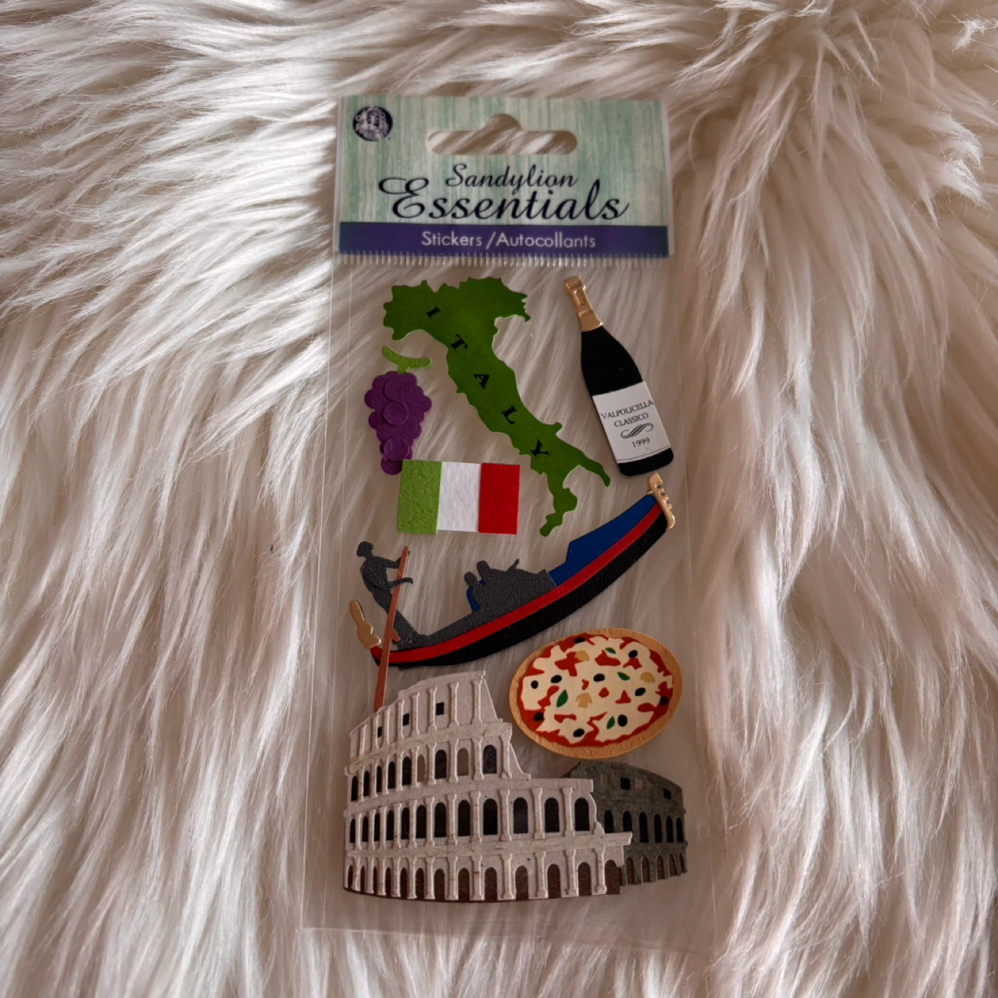 Sandylion Essentials Italy Themed Stickers - photo 2