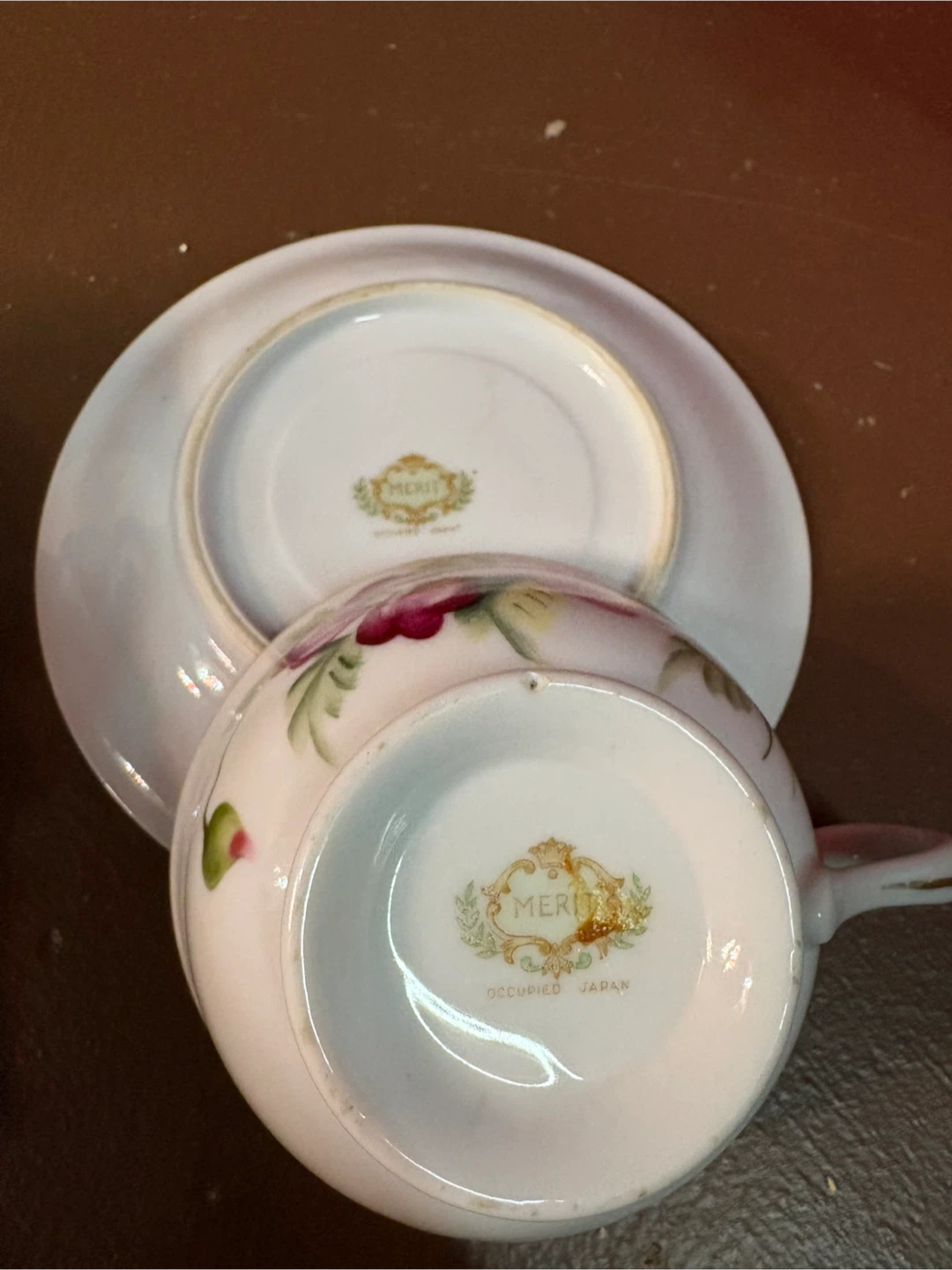 Merit Occupied Japan Teacup and Saucer Set - photo 2