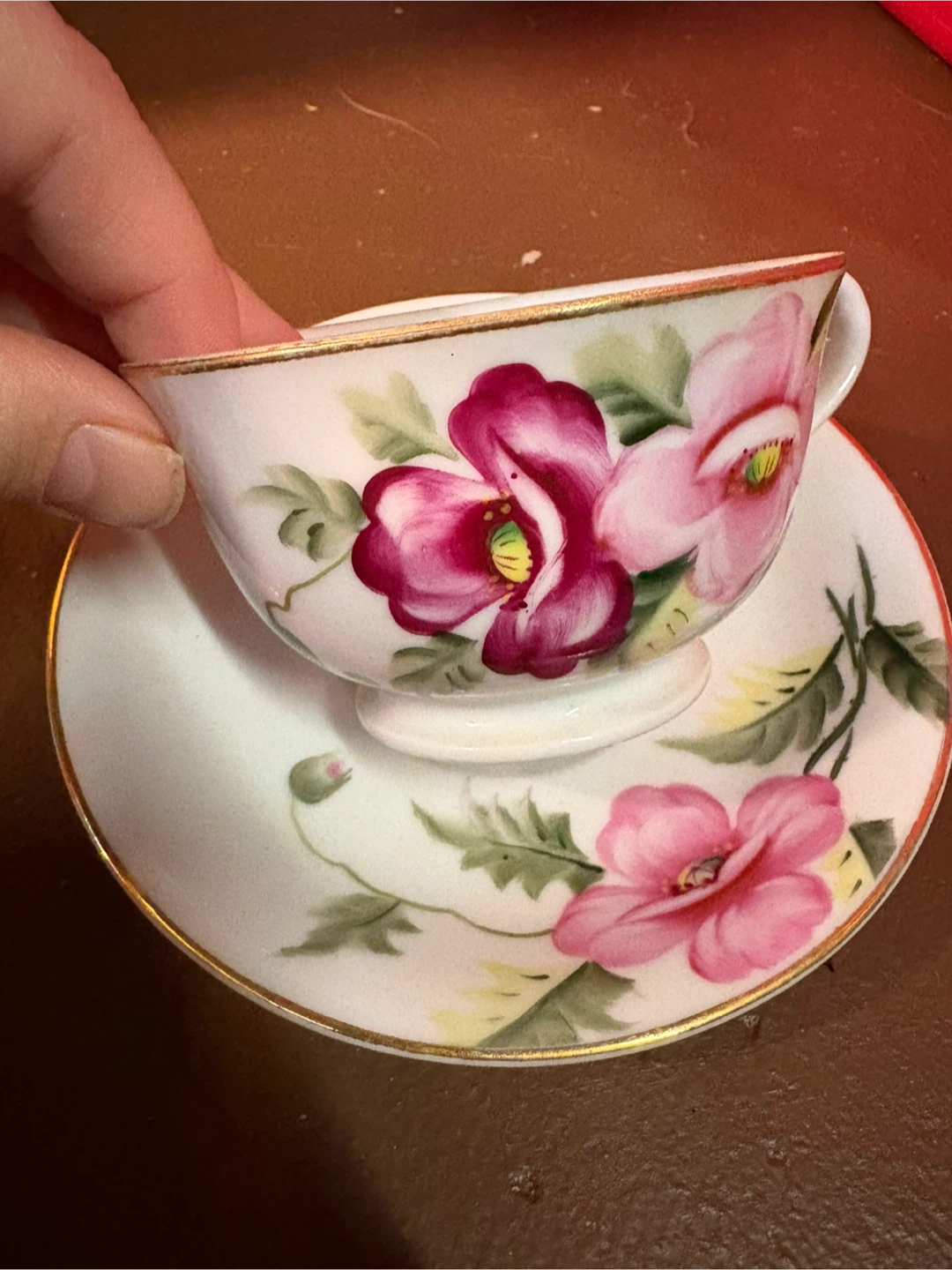 Merit Occupied Japan Teacup and Saucer Set - photo 3