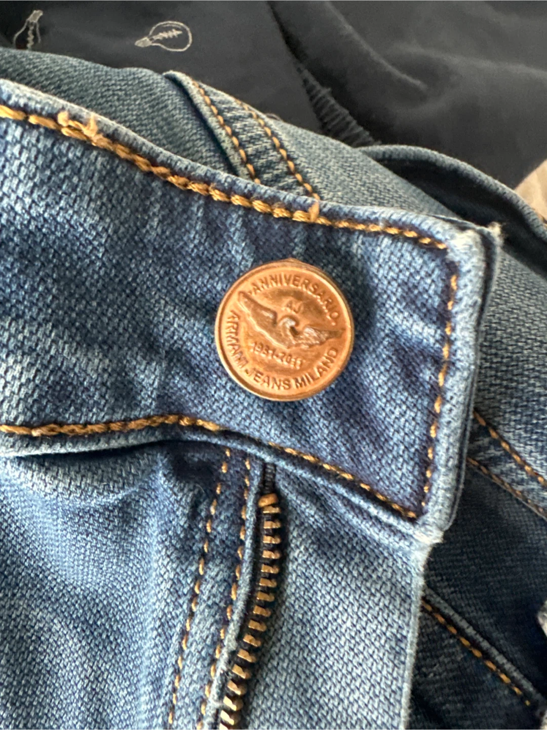 Armani Jeans "Anniversario" Blue Denim Jeans