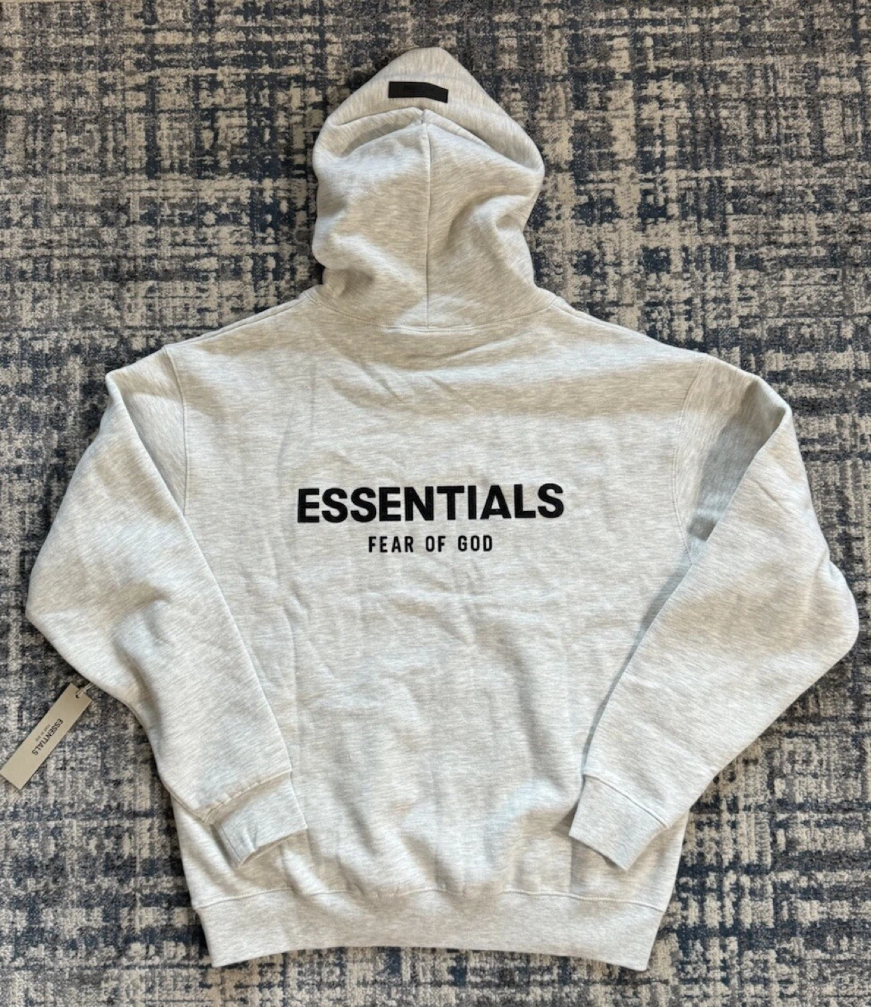 Fear of God Essentials Hoodie - Light Heather Grey - photo 2
