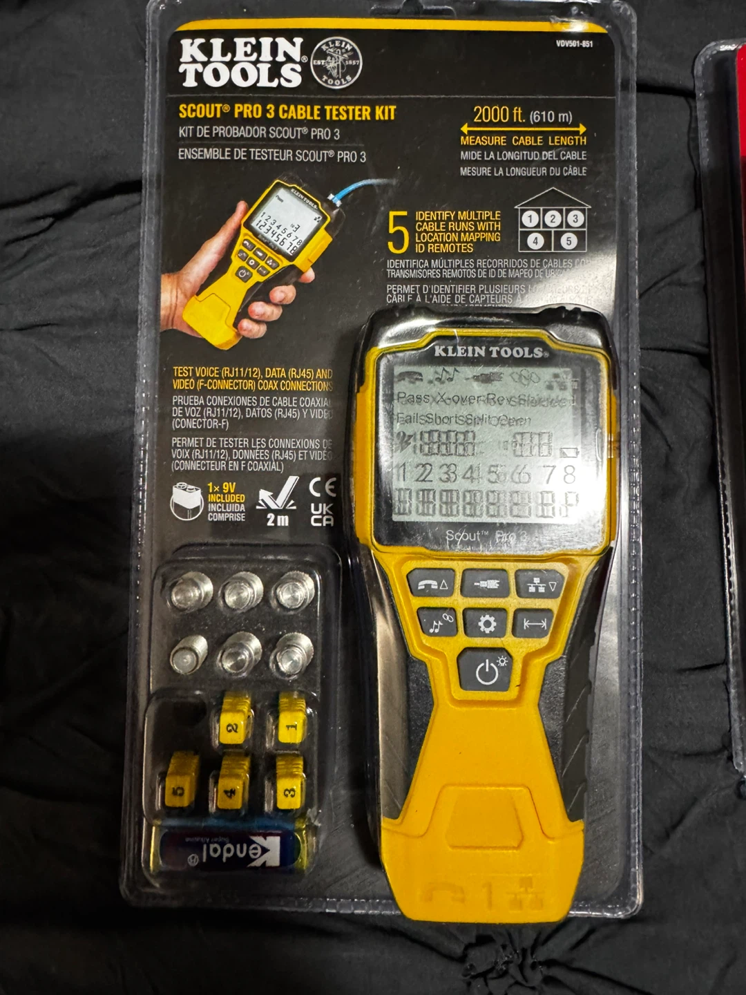Klein Tools Scout Pro 3 Cable Tester Kit