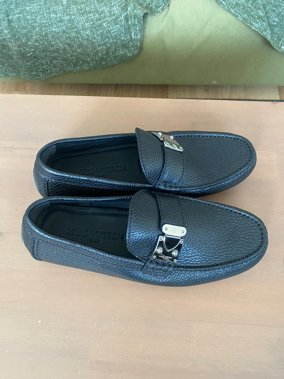 Louis Vuitton Black Leather Loafers - photo 2