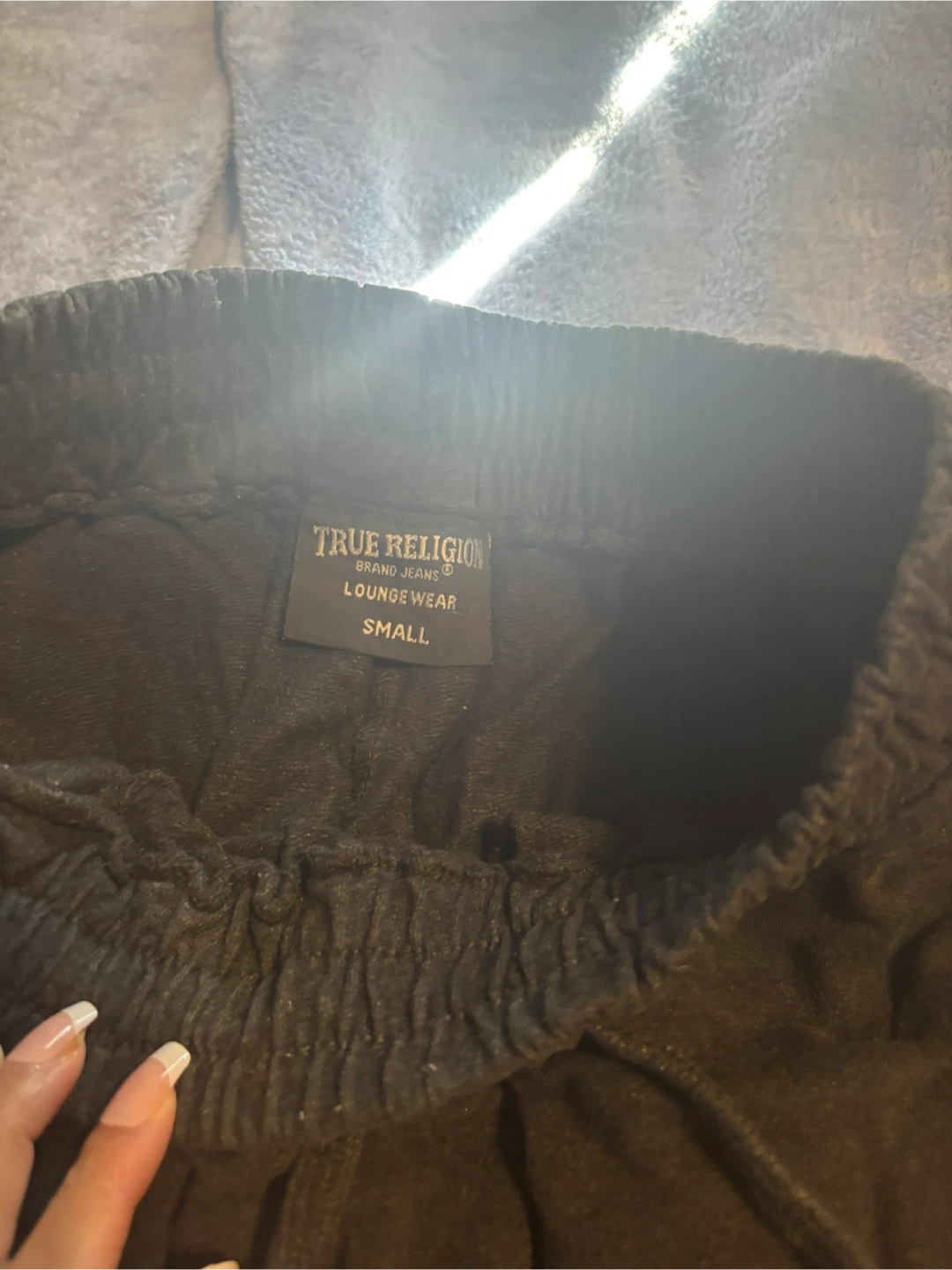 True Religion Loungewear Joggers - Black/Gold - Small - photo 2